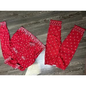 hankercheif set size 6 with oversized jacket